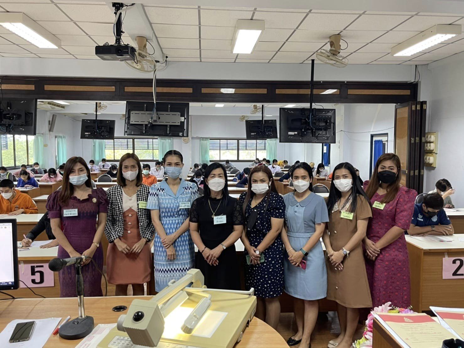 บรรยากาศการสอบ ป.ตรี ภาค 1/2565 ศูนย์สอบจังหวัดบุรีรัมย์ (34)
